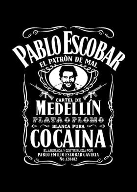 Pablo Escobar Whiskey' Poster by Notorious Productions | Displate