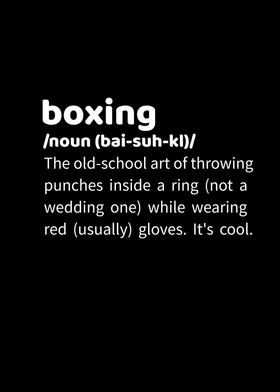 Boxing Dictionary