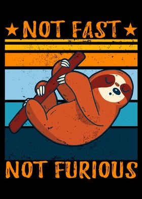 Not Fast Not Furious Sloth