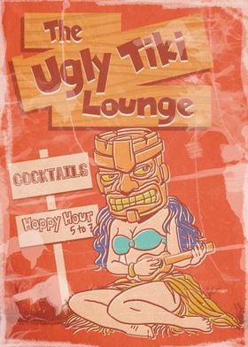 The Ugly Tiki Lounge Bar