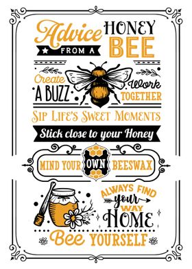 Advice from a Honey Bee