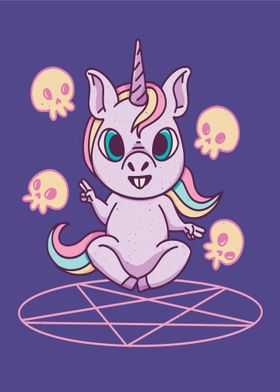 UNICORN CUTE SUMMONED