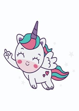 UNICORN CUTE ROCKIN