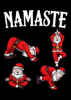 Namaste Santa Claus Yoga