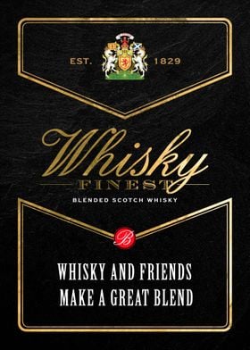 Whisky and friends