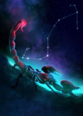 Scorpio constellation