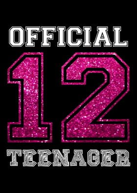 OFFICIAL TEENAGER 12 Years