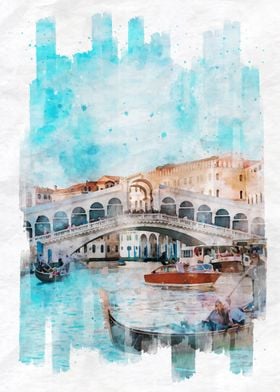 Rialto Bridge Portrait