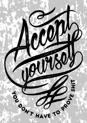 Accept yourself