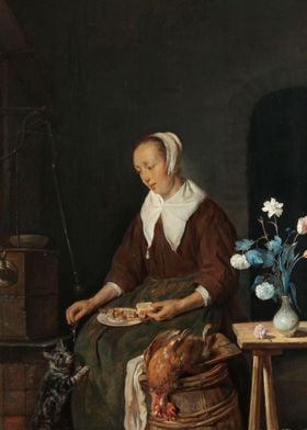 Woman Eating