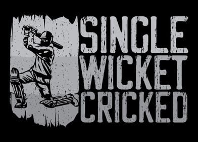 Single Wicket Cricket Play