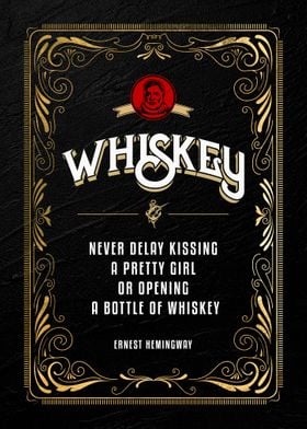 Ernest Hemingway Whiskey