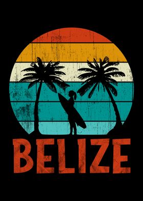 BELIZE Surfer Girl