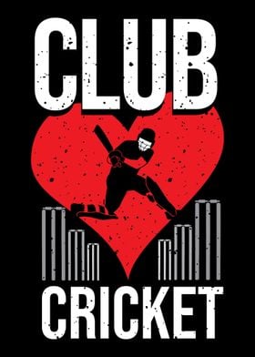 Club Cricket Player Sports