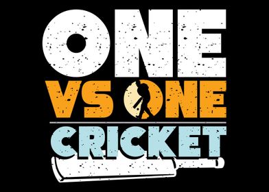 One vs One Cricket Player 