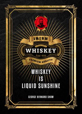 Whisky is liquid sunshine