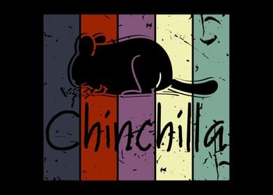 Vintage Chinchilla Retro