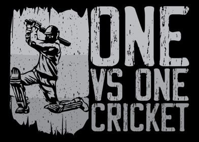 One vs One Cricket Player 