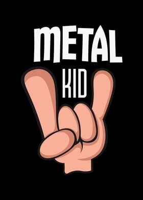 Metal Kid Heavy Metal Rock