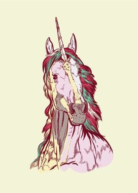 Unicorn cute realistic