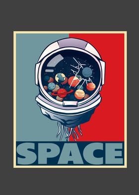 Astronaut Space Planet