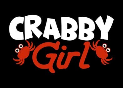 Crabby Girl Crab Crabs