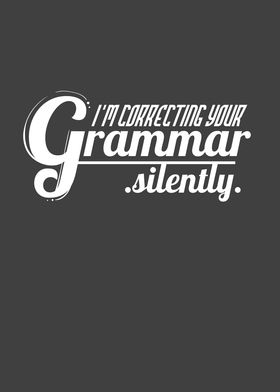 Correcting Grammar Teacher