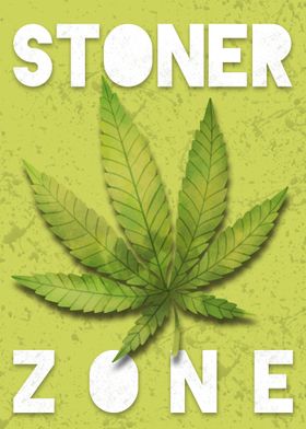 Stoner zone weed green