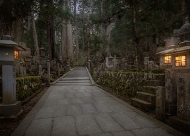 Koyasan cemetery
