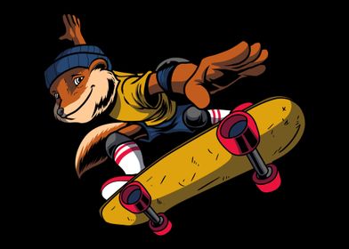 Skateboard Fox