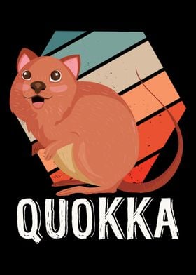 Retro Cute Quokka Lover