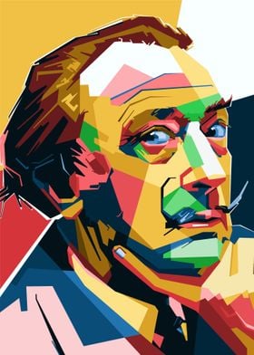 Salvador Dali Popart