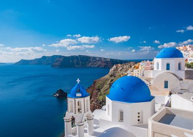 Blue of Mediterranean