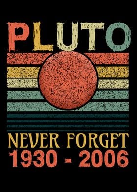 Never Forget Planet Pluto