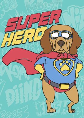 Super Hero Dog lover