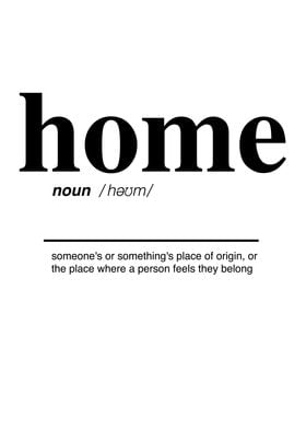 Definition of home