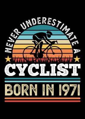 Cyclist born in 1971 50th