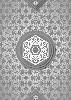 'Geometric Rune Pattern Art' Poster by Holy Rock Design | Displate