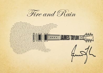 James Taylor Fire Rain