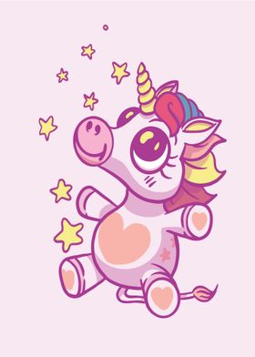 Unicorn cute baby