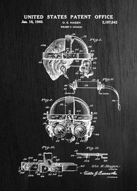 38 Welders Goggles Paten