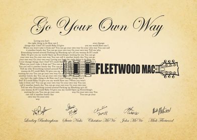 Fleetwood Mac Go Your Own