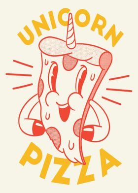 Unicorn cute pizza