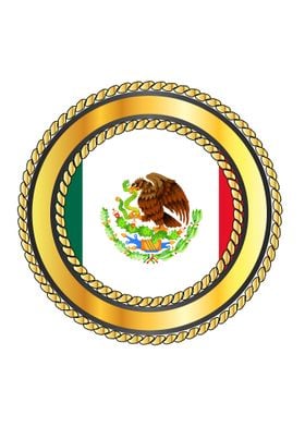 Mexico Rope Bound Flag