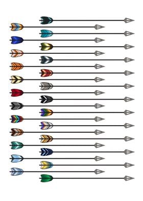 Various Longbow Arrows