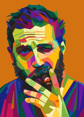 Tom Hardy Popart