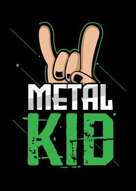 Metal Kid Heavy Metal Rock