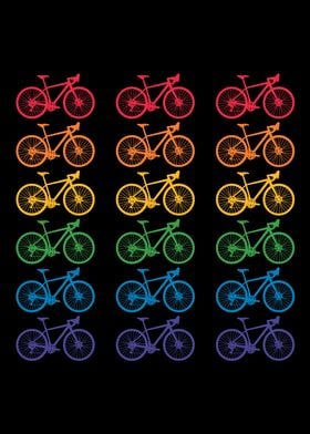 Cycling LGBT Pride Bicycle