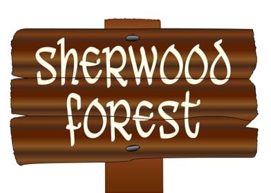 Sherwood Forest Old Wooden