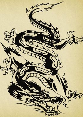 Vintage Dragon Japan